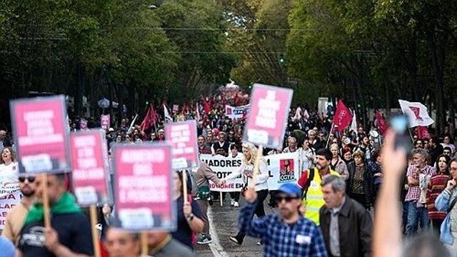 '해고 쉽게' 노동법 개정안에 포르투갈서 대규모 시위