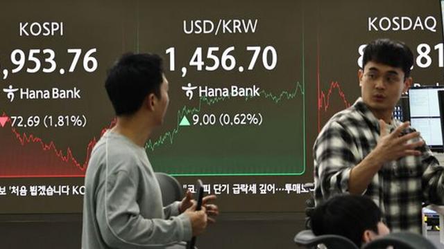 AI 거품론에 코스피 '흔들'…원화 가치↓·외국인 7조 매도