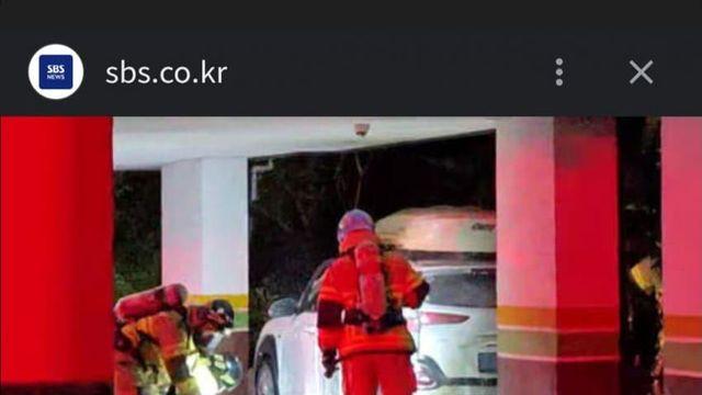 현대 전기차 타다가 불타면 생기는일(스압)