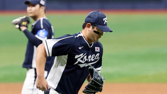 대표팀 유일한 실점이 하필 김서현, '살려야 하는데' 156km 제구 흔들