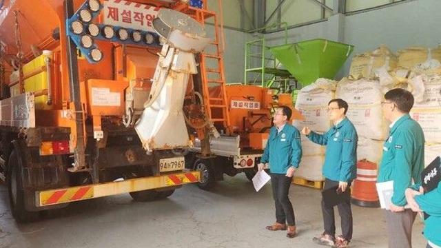 계룡시, 겨울철 폭설 대비 제설대책 ‘이상 無’
