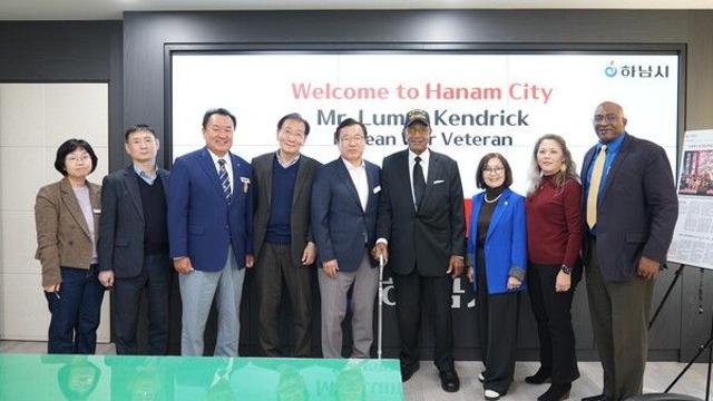 하남시 방문한 美 6·25 참전용사 루마스 켄드릭, “하남의 발전 놀랍다”