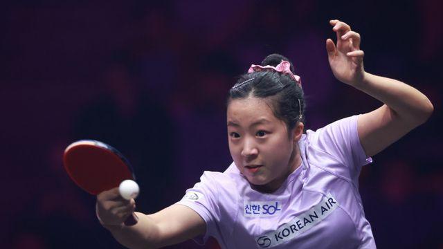 신유빈, ‘日 에이스’ 하리모토에 패배 ‘WTT 챔피언스 결승행 좌절’