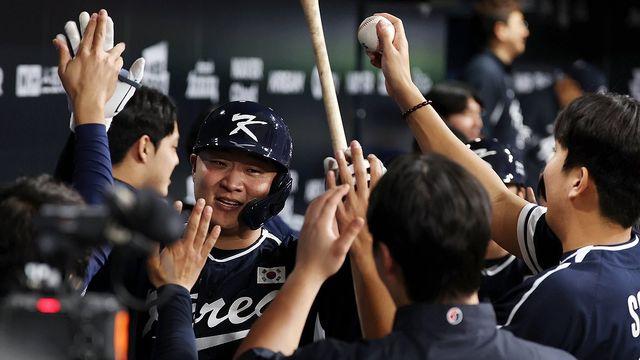 야구대표팀, 체코와 2차 평가전서 11-1 대승…17안타 폭발(종합)