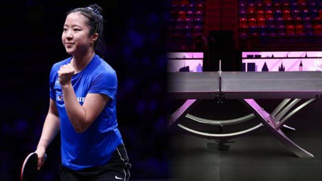 신유빈 '4강 진격!' 4-0 압승...