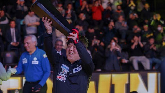 조명우, 광주 3쿠션 월드컵 우승…세계랭킹 1위 탈환