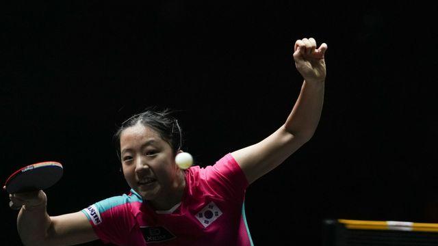 이번엔 17세 日 신동에게 무너졌다…신유빈, WTT 챔피언스 단식 준결승서 패배