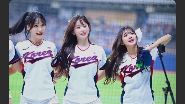 한자리에 모인 국가대표 치어리더 누나들