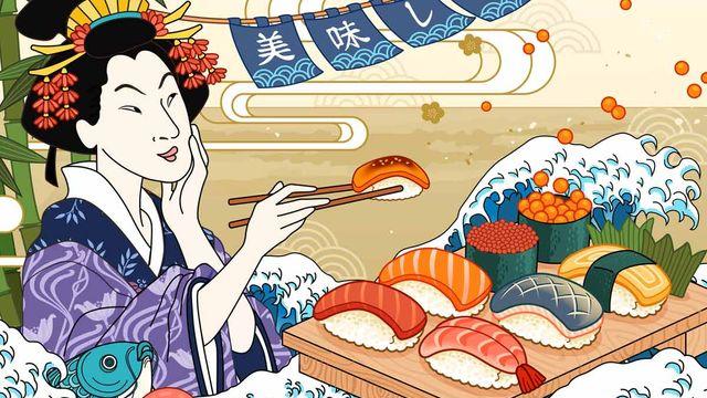 사랑받는 니폰 요리, 스시의 역사 