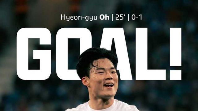 홍명보호 원톱 예약! 오현규, 헹크서 시즌 8호골 폭발→3경기 연속골 행진