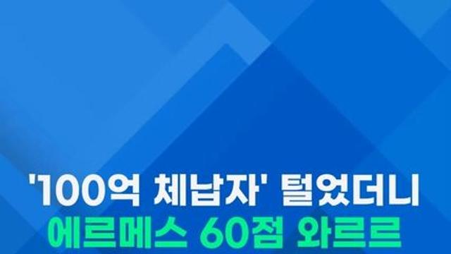 [쇼츠] '100억 체납자' 털었더니…수천만원 에르메스 가방 60점 와르르