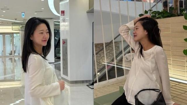 '정신과 의사 광수♥' 9기 영숙, 눈에 확 띄는 D라인…출산 앞둔 근황 [★해시태그]