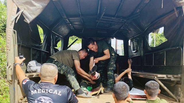 태국, 지뢰폭발 군인들 또 부상…