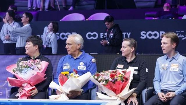 '광주를 빛낸 4강' (광주 세계3쿠션당구월드컵) [포토]