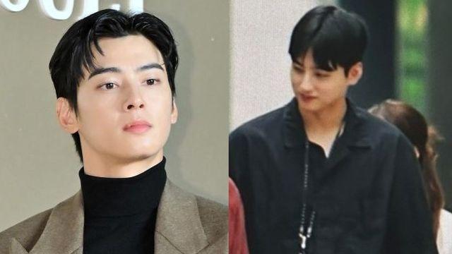 차은우 '미남' 친동생, AI 공개 강연 