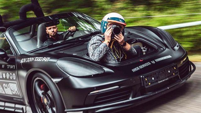 포르쉐 따라잡으려면 이 정도는 해야지! 연수생들이 만든 ‘마개조 포르쉐’