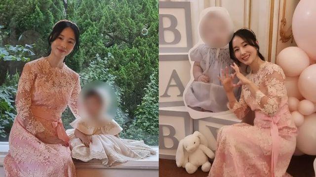 이정현, 둘째딸 돌잔치서 행복… 모녀가 다 공주님 같네 [RE:스타]