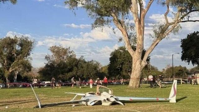 산책하다 '비행기 충돌' 날벼락…무슨일 있었길래