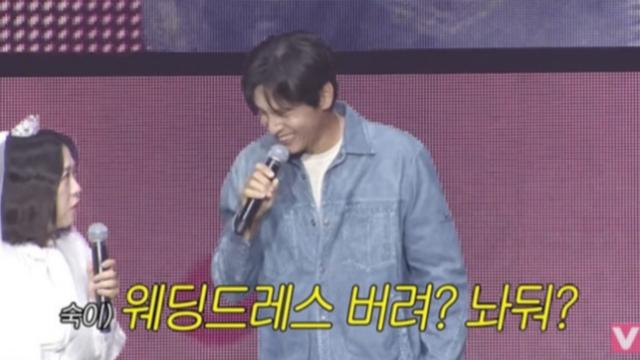 김숙, 웨딩드레스 입고 구본승 품에 안겼다…결혼설 다시 불붙나