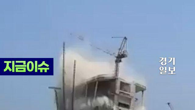 미얀마 지진에 태국 방콕 대형건물 붕괴 