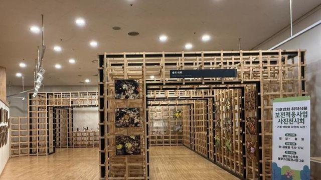 경기도 물향기수목원, 기후변화 취약 산림식물 사진 전시회 개최