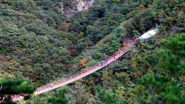 가을에 가볼 만한 곳, 파주 감악산 출렁다리가 선사하는 절경
