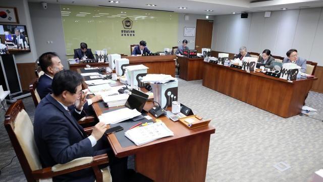 충남도의회 교육위원회,  충남교육청 교사 근무 안정·지역 연계 교육 강화 주문