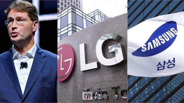 올라 칼레니우스 벤츠 회장, 내일 LG·삼성 경영진 만난다. '미래차 전장 부문 협업 논의'