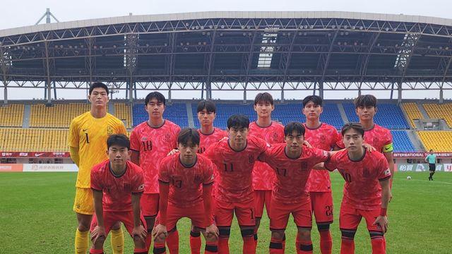 韓 U-22 축구대표팀, 판다컵서 우즈벡 2-0 격파…정승배·김명준 골 맛