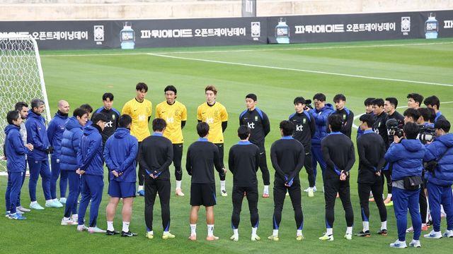 이강인·조규성 합류 홍명보호, 볼리비아전 대비 '완전체 훈련'