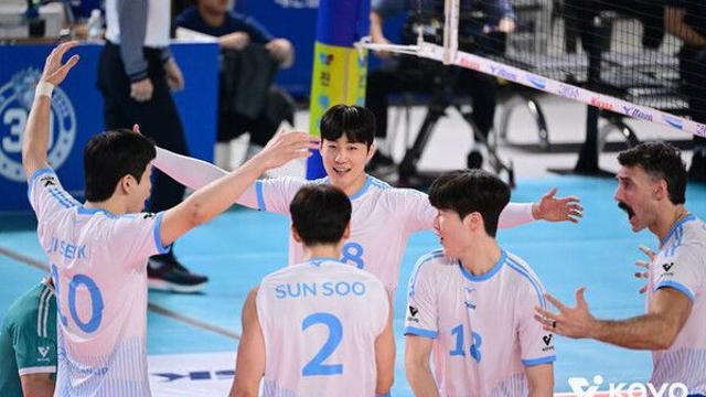 대한항공, 삼성화재 완파하고 선두 도약…도로공사, 정관장 꺾고 6연승(종합)