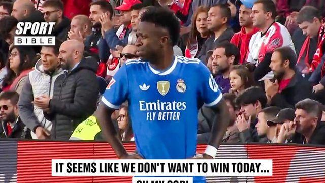 또 너야? 비니시우스, 대체 왜 이러나…“우리 오늘 이기고 싶지 않지?” 불만 폭발