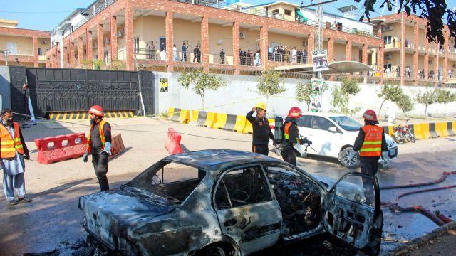 파키스탄 수도 폭탄 테러로 12명 숨져…인도·아프간 배후 지목으로 역내 긴장 고조