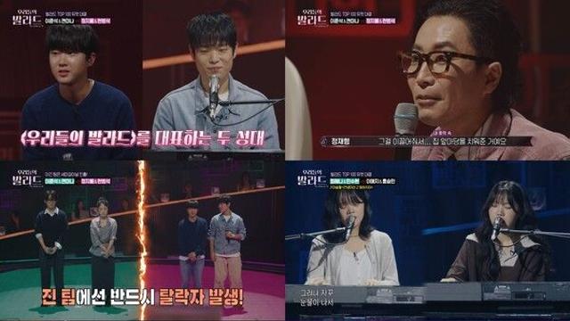 ‘우리들의 발라드’ 세미파이널 진출 12인 확정…김윤이-이예지-홍승민-제레미 등 ‘감성 폭발’