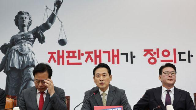 장동혁 “대장동 항소포기, 히틀러 망령 어른…‘재명이네 가족’만 살아남아”