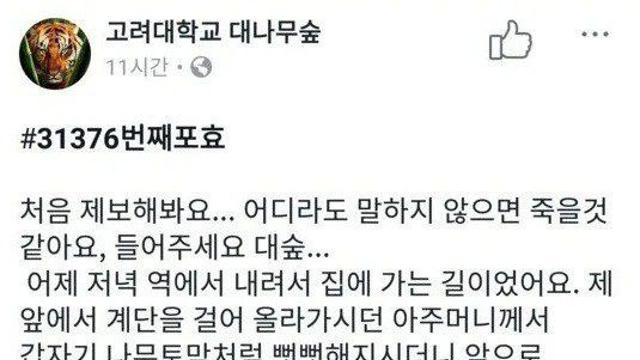 고대 대나무숲 의대생 썰과 감동댓글 jpg