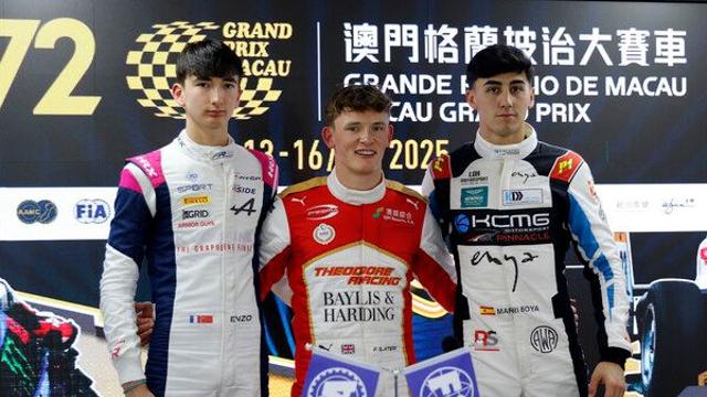 [2025 마카오 그랑프리 포뮬러 리저널 월드컵] F. 슬레이터, 두 번의 적기에도 PP