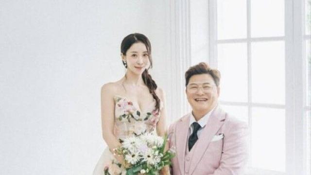 윤정수 예비신부 원진서, 드레스 투어 비하인드 공개 