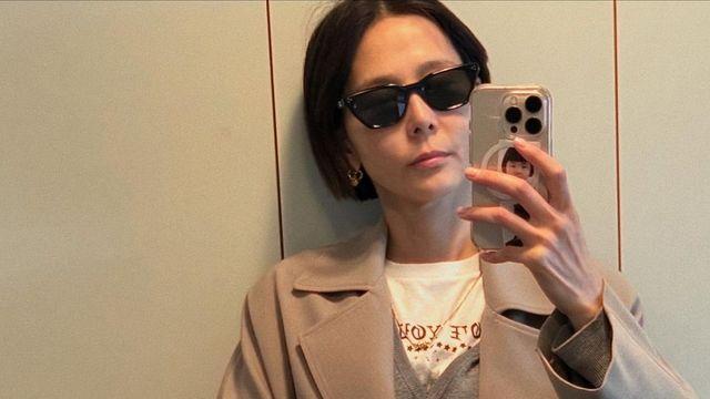 지금부터 제가 브이넥 니트 잘 입는 법 보여드릴게요