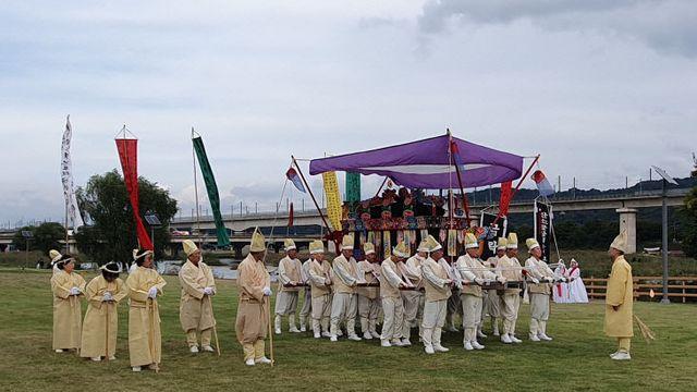 [대전노인신문]전민동 '산소골 상여놀이'시연회 열려