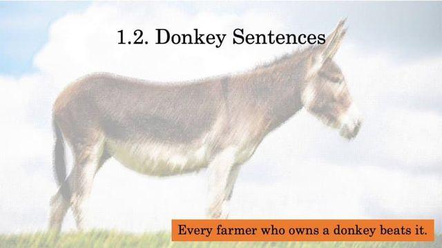 언어학계에서 논란이 많은 문장