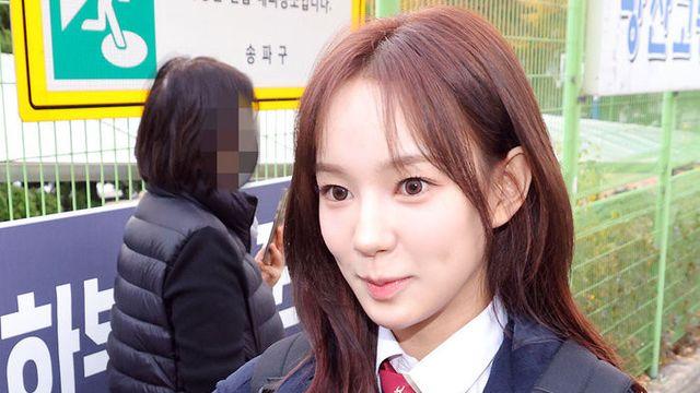 올해 수능 응시하는 여자 아이돌