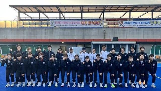 여자 하키 국가대표 후보선수단, 주니어 월드컵 대비 합숙 훈련