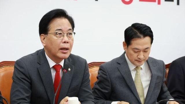 송언석, 노만석 사의 표명에 