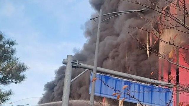 천안 이랜드패션물류센터 화재…소방당국 대응 2단계 격상(2보)