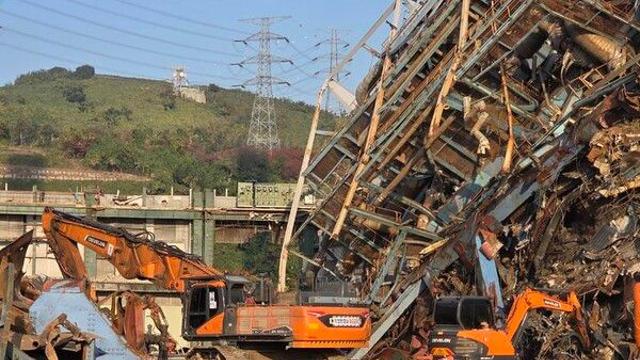 울산화력발전소 붕괴 마지막 실종자 시신 수습