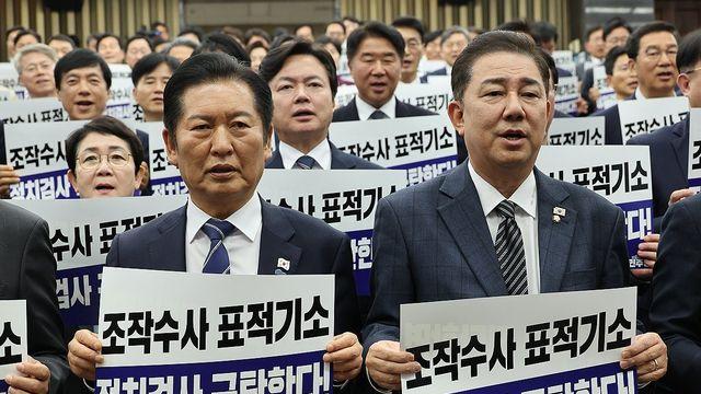 與, 검사파면법 발의하며 '조작기소' 맹공…