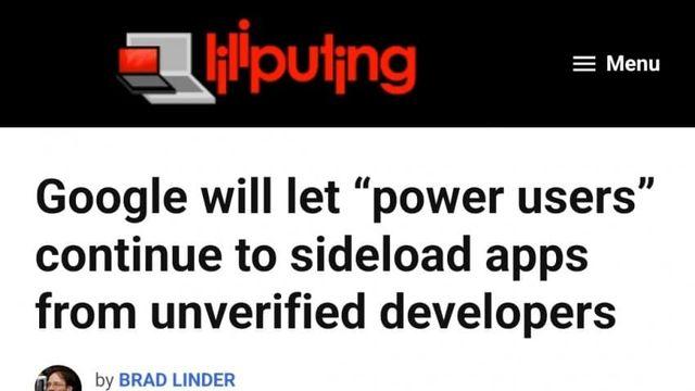 apk설치 막는다던 구글 근황