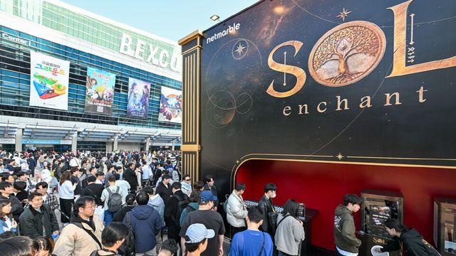 넷마블, ‘지스타' 출품작 5종 체험 부스 인산인해…