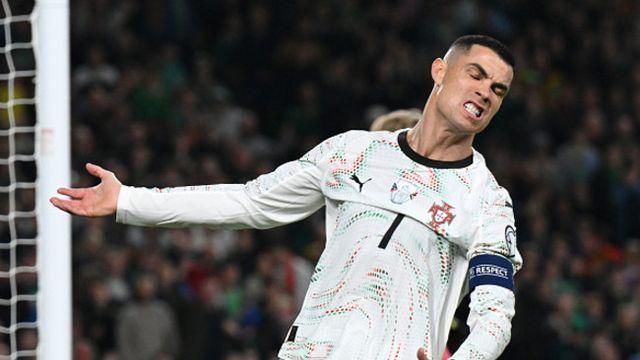 분명히 “착한 아이가 될게요” 약속했는데…호날두, 팔꿈치 가격으로 퇴장→월드컵 출전 징계 위기